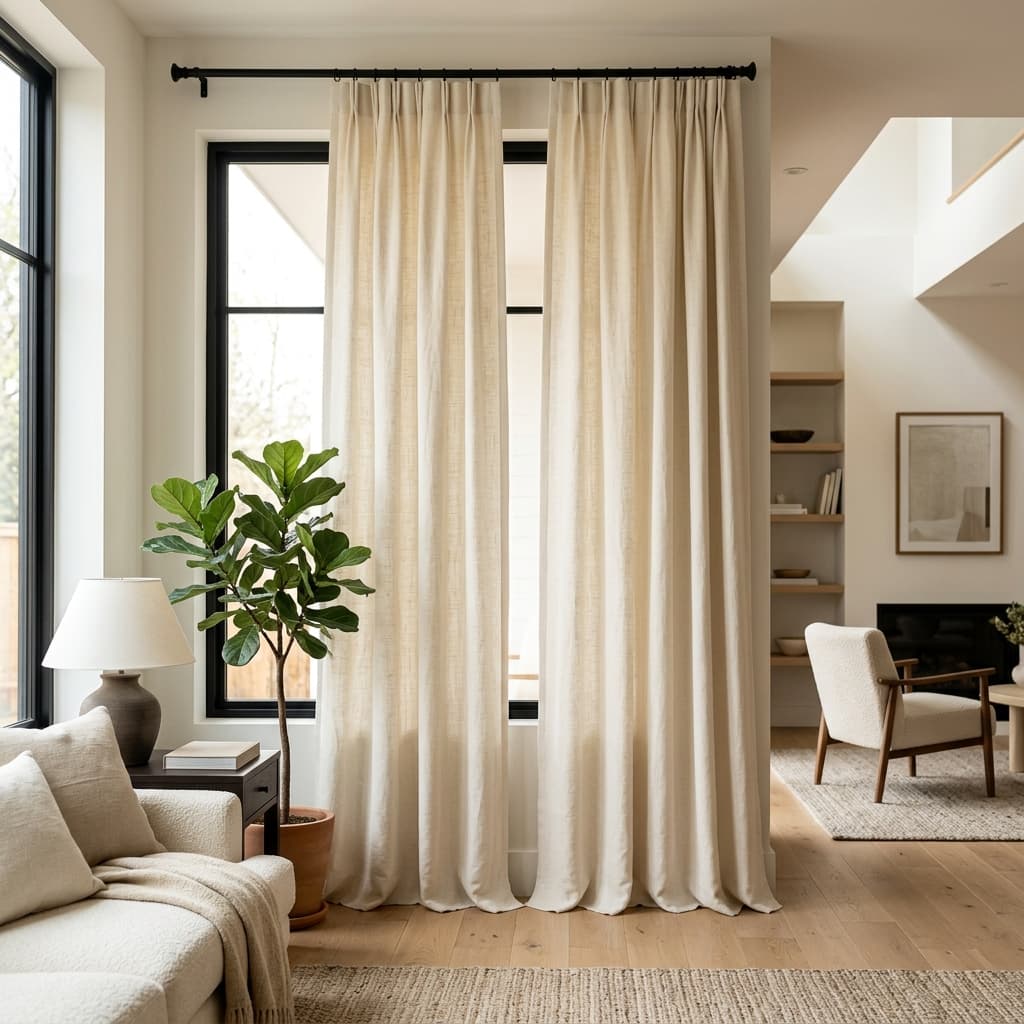 Cortinas pronta entrega para sala e quarto - Cortinas Brás